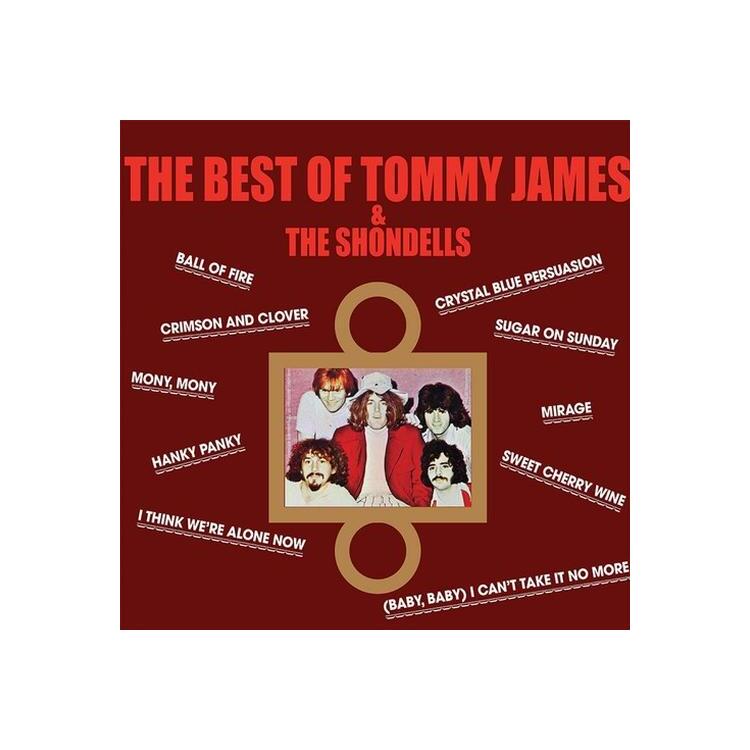 TOMMY JAMES & THE SHONDELLS - The Best Of Tommy James & The Shondells [lp] (Crystal Blue Persuasion Vinyl, 55th Anniversary Edition)