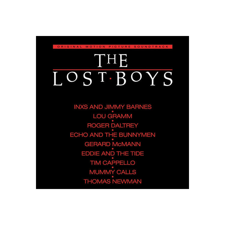 VARIOUS ARTISTS - Lost Boys, The (Soundtrack) [lp] (Clear Red Vinyl, Original Lp Sized Artwork, Limited)