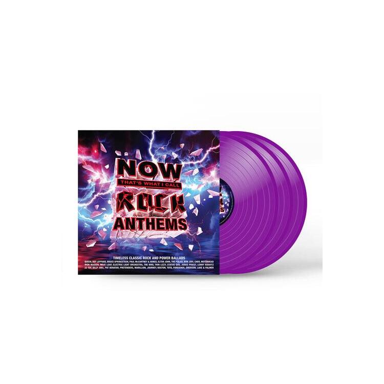 VARIOUS ARTISTS - Now! That's What I Call Rock Anthems [3lp] (Purple Vinyl, Import)