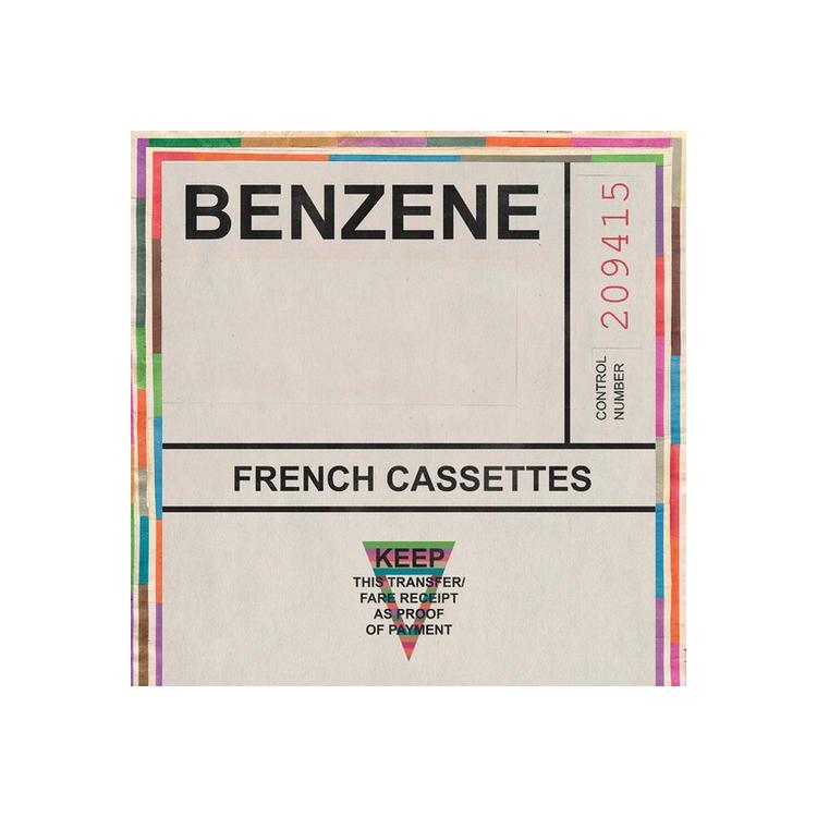 FRENCH CASSETTES - Benzene [lp] (Cloudy Clear Vinyl, Gatefold)