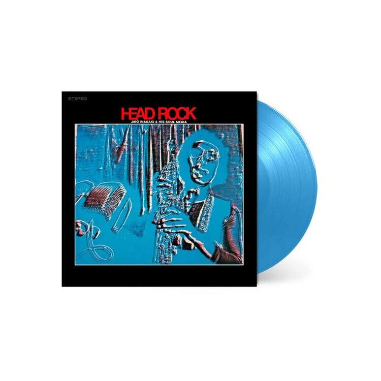 JIRO INAGAKI & SOUL MEDIA - Head Rock [lp] (Clear Blue Vinyl, Extensive Liner Notes, Gatefold)