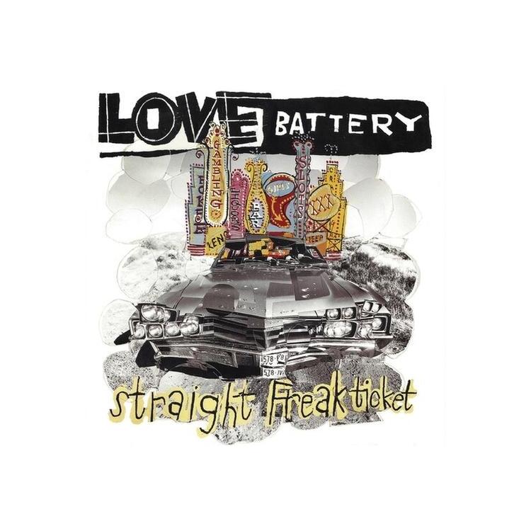 LOVE BATTERY - Straight Freak Ticket [lp]