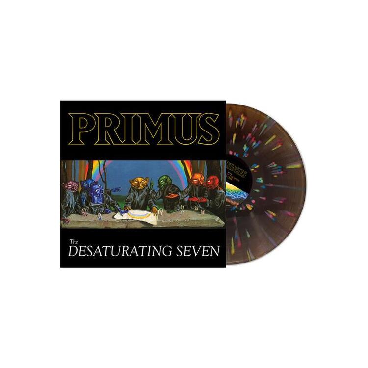 PRIMUS - The Desaturating Seven [lp] (Midnight Rainbow Splatter Vinyl, 7th Anniversary Edition, Limited)