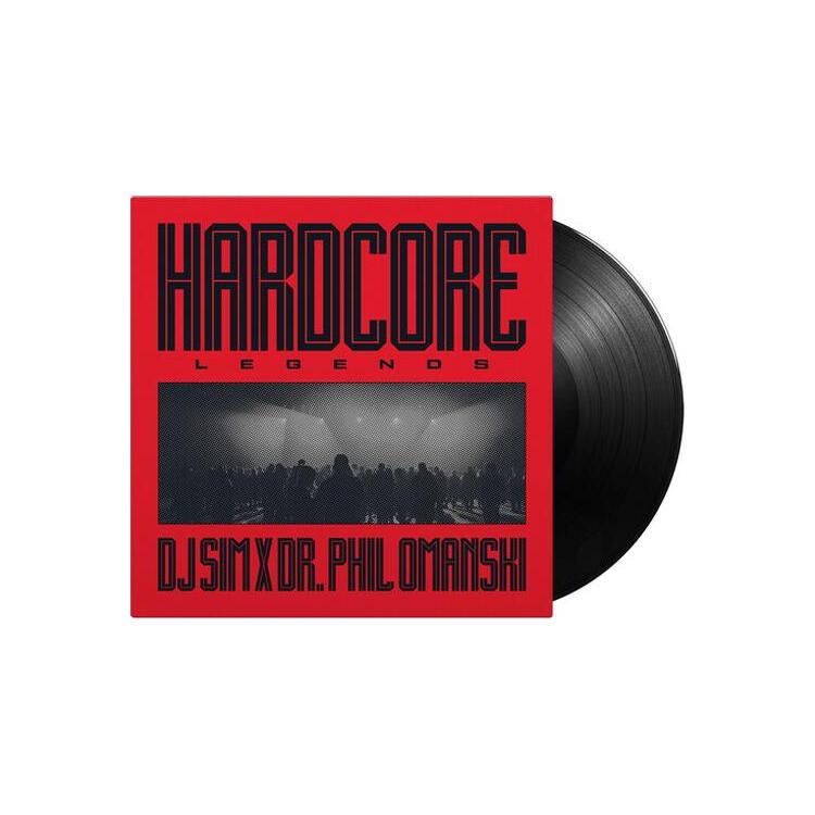 DJ SIM X DR. PHIL OMANSKI - Hardcore Legends [lp] (180 Gram Black Audiophile Vinyl, Import)