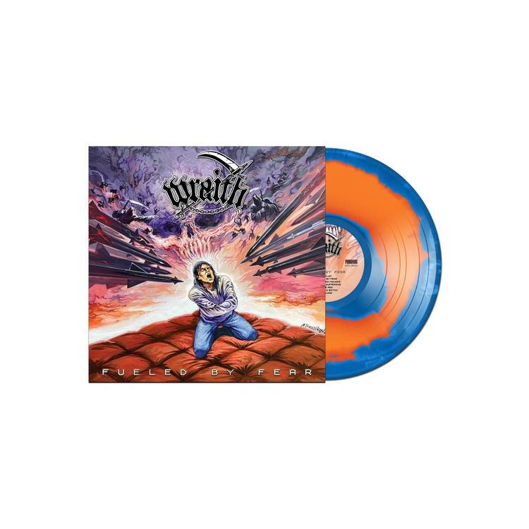 WRAITH - Fueled By Fear (Blue & Orange Starburst Vinyl)