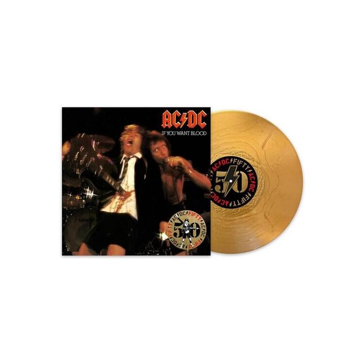 AC/DC - If You Want Blood You've Got It (Gold Vinyl)