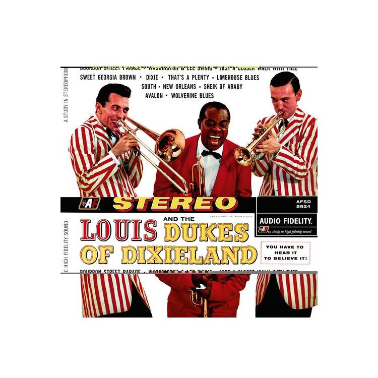 LOUIS ARMSTRONG - Louis And The Dukes Of Dixieland (Red Vinyl)