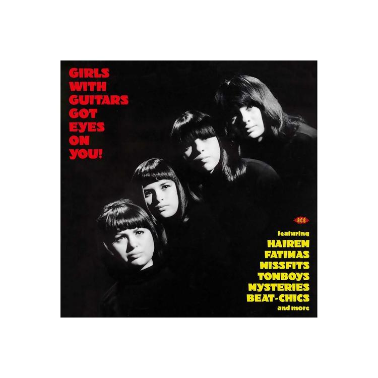 VARIOUS ARTISTS - Girls With Guitars Got Eyes On You (Orange Vinyl)