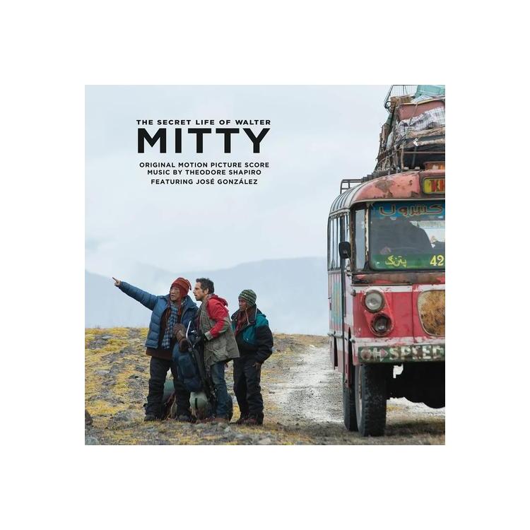 SOUNDTRACK - Secret Life Of Walter Mitty: Original Motion Picture Score (Limited Translucent Green Coloured Vinyl)