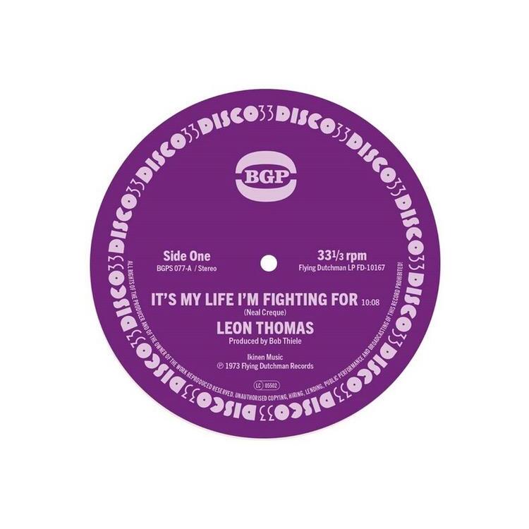 LEON THOMAS - It's My Life I'm Fighting For / Shape Your Mind To