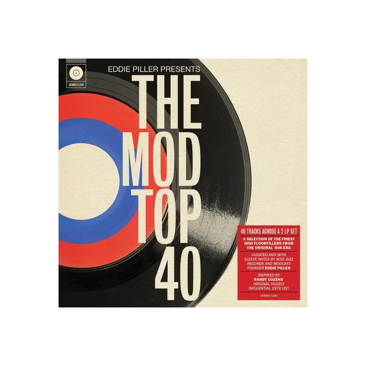 VARIOUS ARTISTS - Eddie Piller Presents The Mod Top 40 (Vinyl)