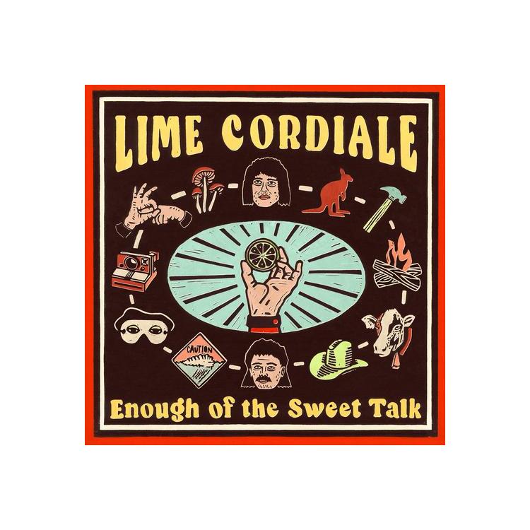 LIME CORDIALE - Enough Of The Sweet Talk  (140 Gram Black Vinyl - Low Carbon Pvc Compound)