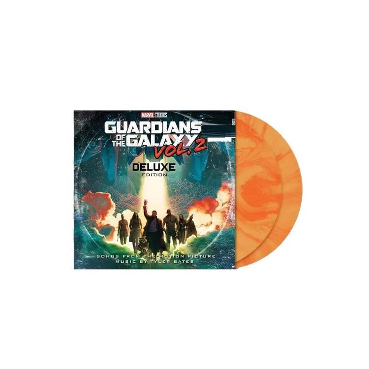 SOUNDTRACK - Guardians Of The Galaxy Vol2. - Deluxe Edition (Limited Orange Swirl Coloured Vinyl)