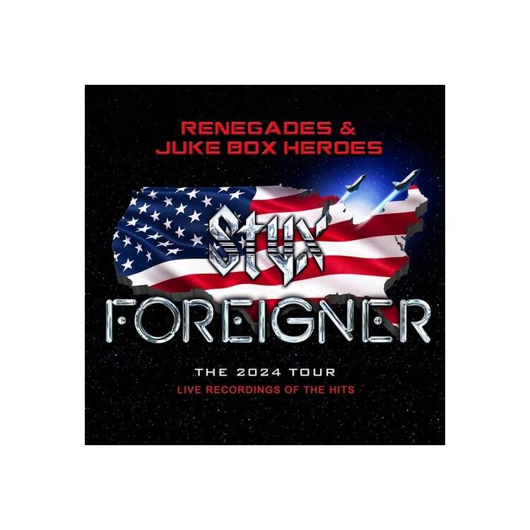 FOREIGNER - Renegades & Juke Box Heroes [lp] (Silver Vinyl, Numbered/limited To 5000)