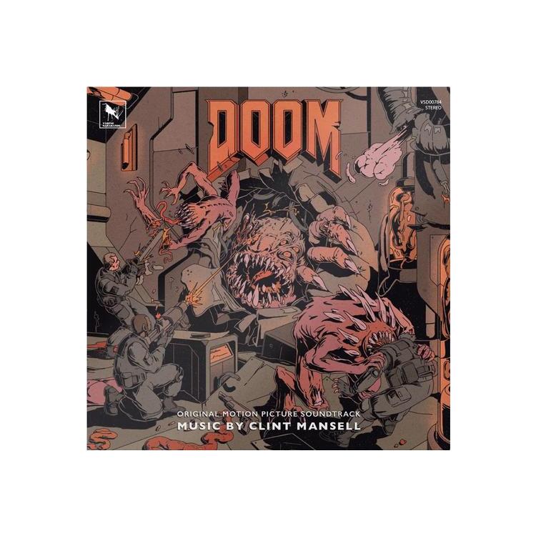 SOUNDTRACK - Doom: Original Motion Picture Soundtrack (Limited Black Ice Coloured Vinyl)