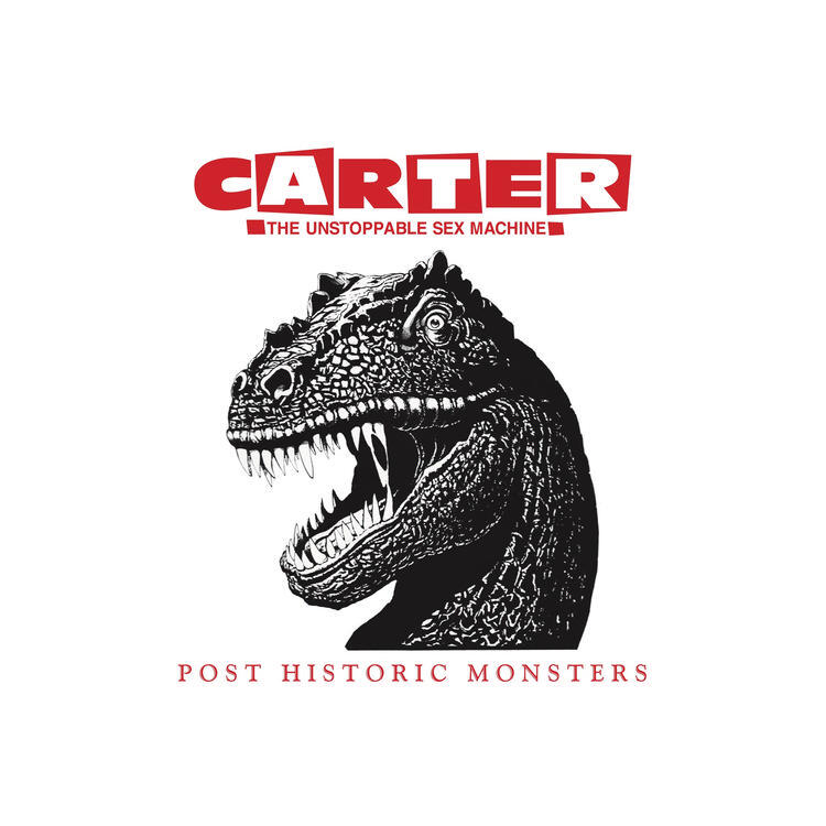 CARTER THE UNSTOPPABLE SEX MACHINE - Post Historic Monsters: Expanded Edition (Red & Clear Coloured Vinyl)