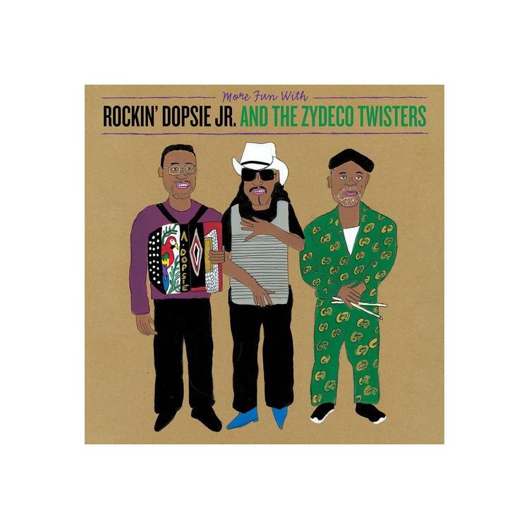 ROCKIN & ZYDECO TWISTERS DOPSIE JR - More Fun With Rockin Dopsie Jr & Zydeco Twisters