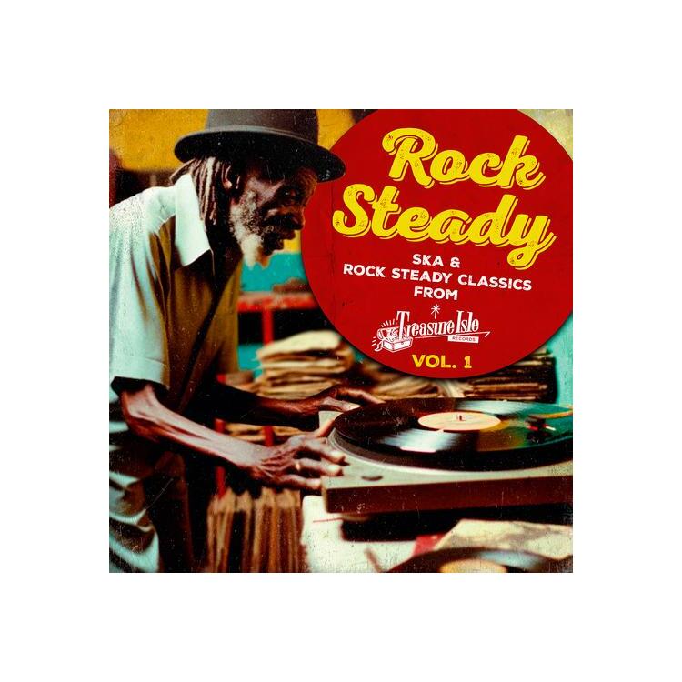 VARIOUS ARTISTS - Rock Steady (Classics From Treasure Isle) Volume 2 (Red Vinyl)