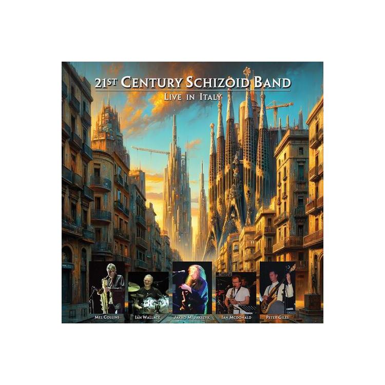 21ST CENTURY SCHIZOID BAND - Live In Italy - Yellow