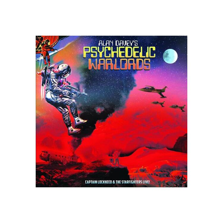 ALAN DAVEYS PSYCHEDELIC WARLORDS - Captain Lockheed & The Starfighters Live - Yellow