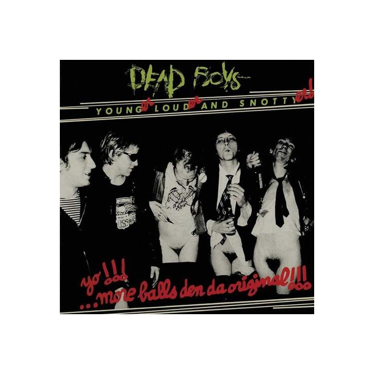 DEAD BOYS - Younger Louder & Snottyer - White