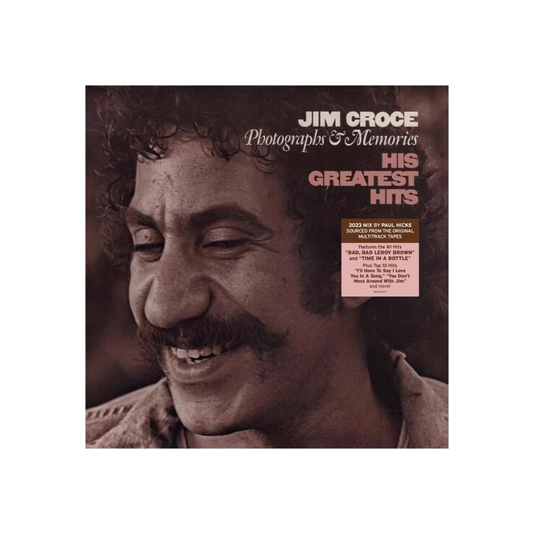 JIM CROCE - Photographs & Memories: His Greatest Hits (2023 Remix) (Lp)