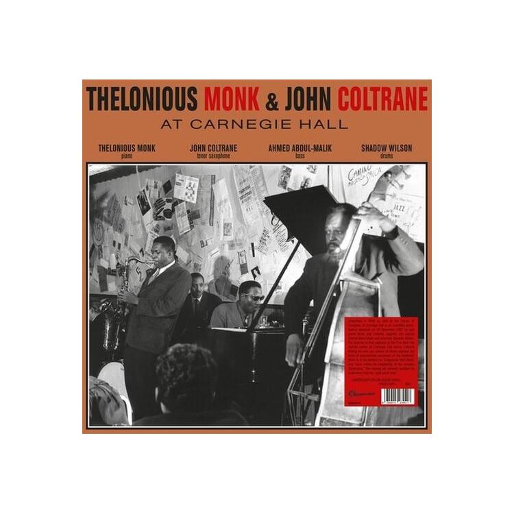 THELONIOUS MONK / JOHN COLTRANE - At Carnegie Hall