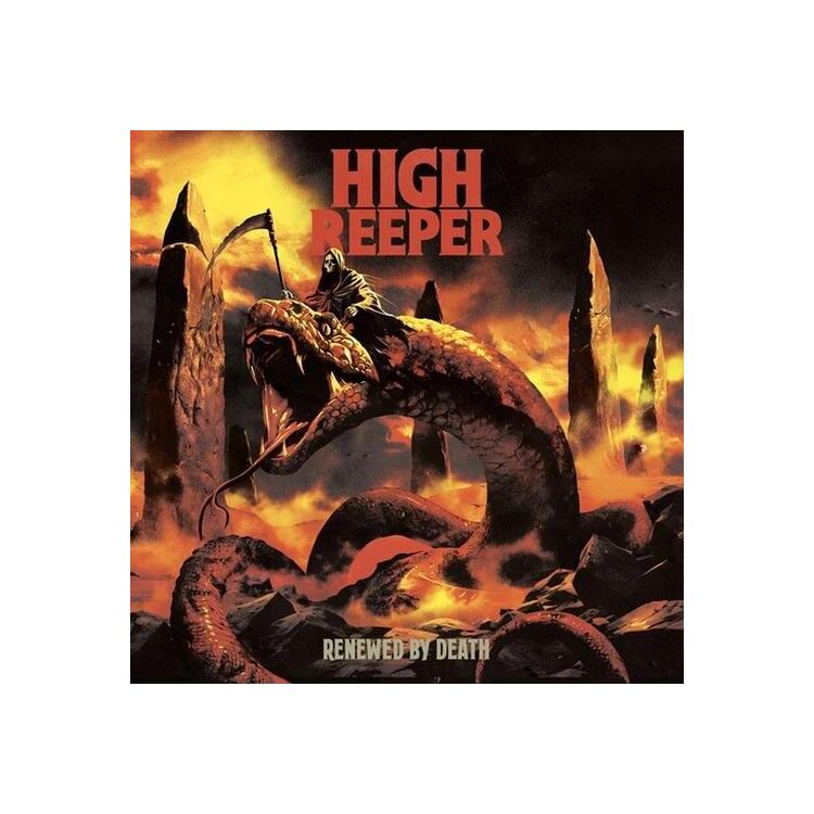 HIGH REEPER - Renewed By Death (Ultra Ltd Orange/pink/purple Vinyl)