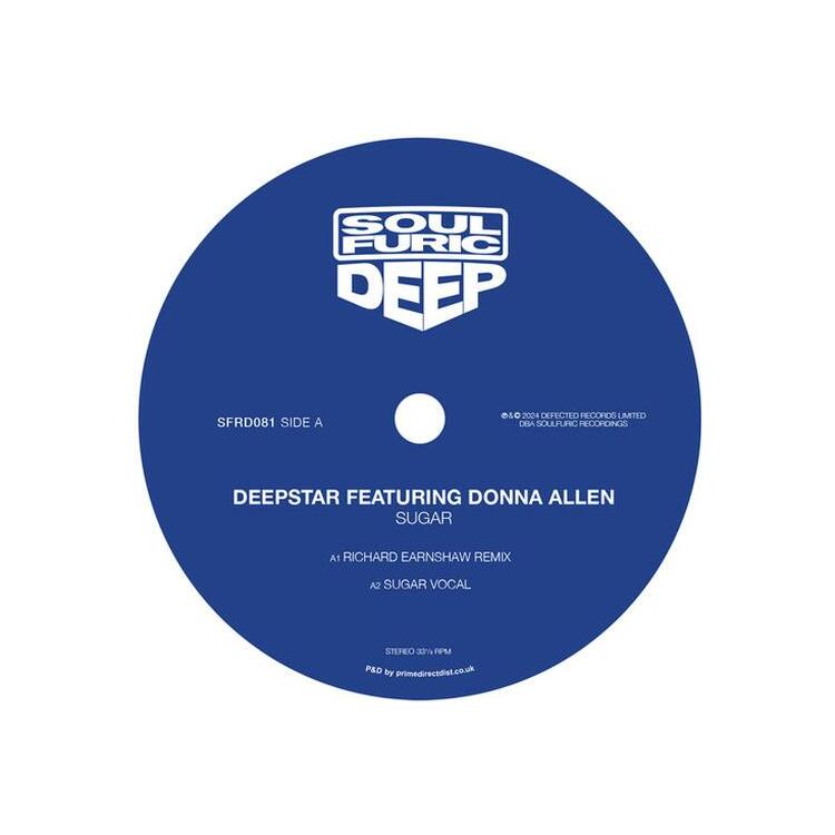 DEEPSTAR FEAT. DONNA ALLEN - 'sugar' (Richard Earnshaw Remix) [12in]