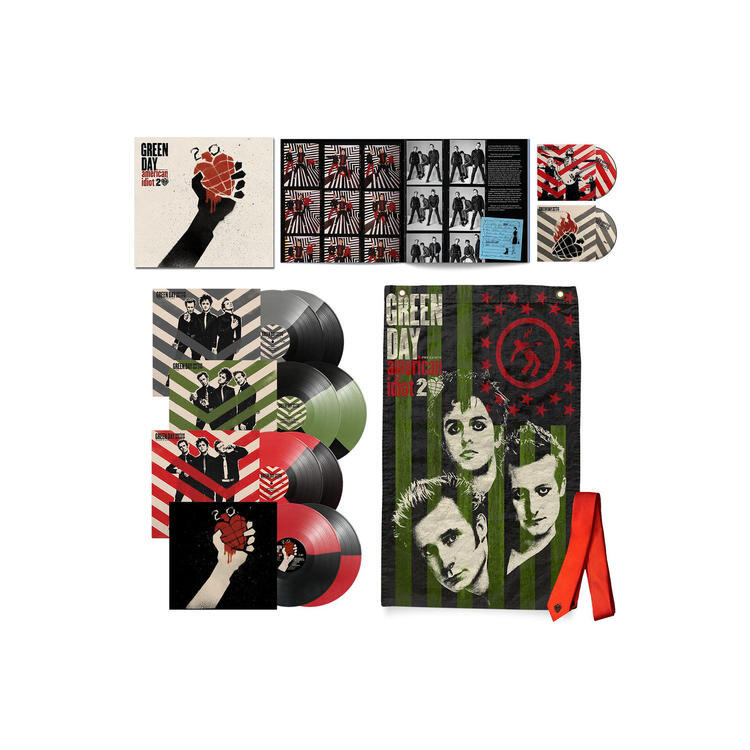 GREEN DAY - American Idiot: 20th Anniversary Deluxe Edition (Limited 8lp Coloured Vinyl + 2 Blu-ray)