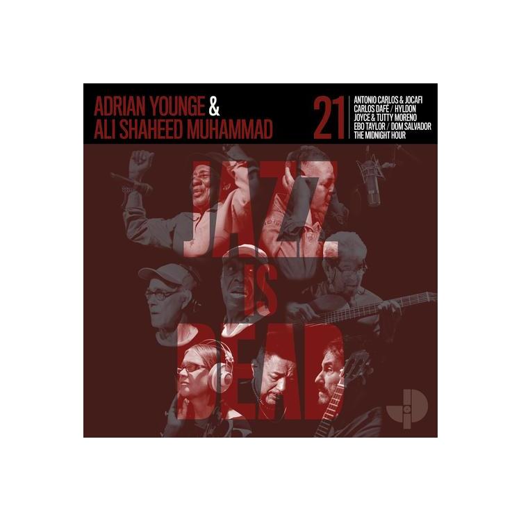 ADRIAN & ALI SHAHEED MUHAMMAD YOUNGE - Jazz Is Dead 021 (Red Vinyl)