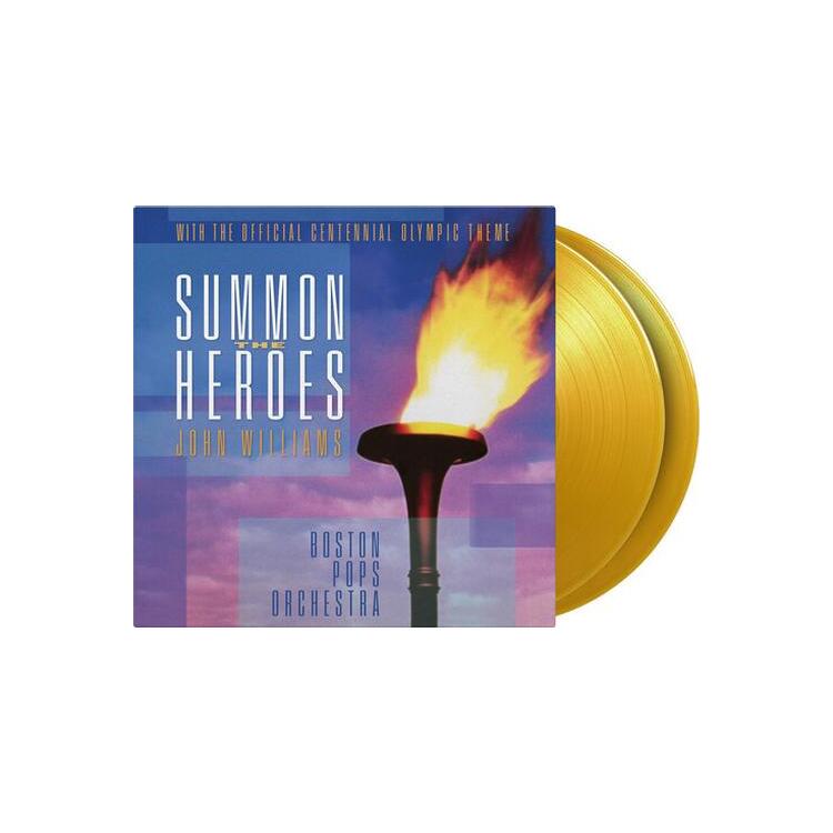 JOHN WILLIAMS - Summon The Heroes [2lp] (Limited Translucent Yellow 180 Gram Audiophile Vinyl, First Time On Vinyl, Insert, Numbered To 800)