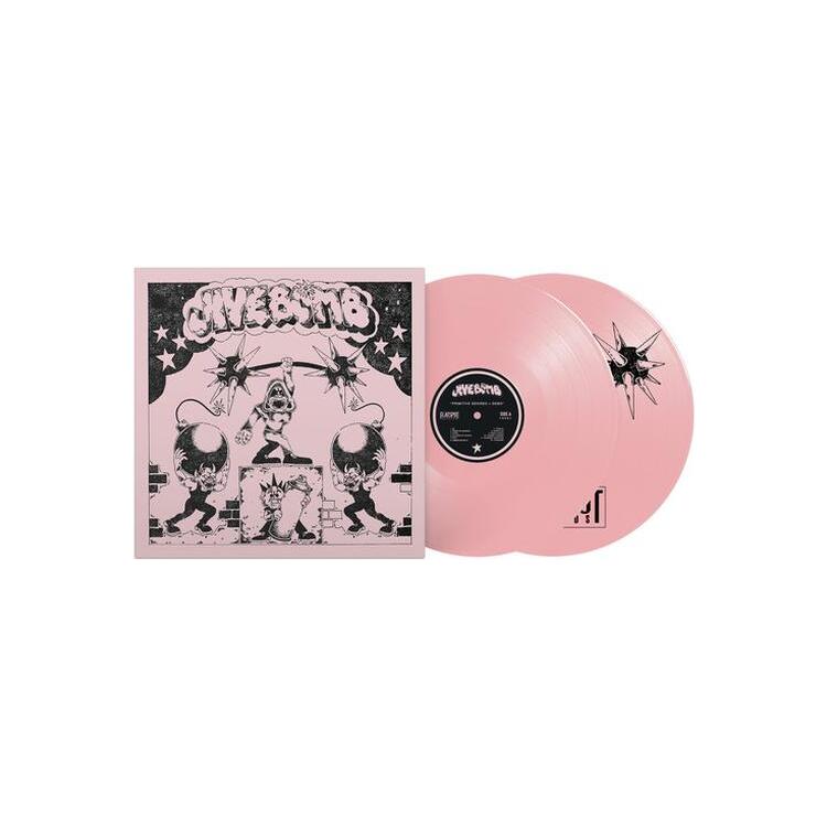 JIVEBOMB - Primitive Desires / Demo [lp] (Solid Bubblegum Pink Vinyl, Silkscreened B-side)