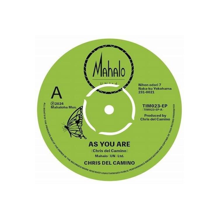 CHRIS DEL CAMINO - As You Are / Butterfly Monarch [7in] (Japanese Import)