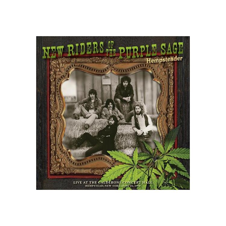 NEW RIDERS OF THE PURPLE SAGE - Hempsteader: Live At The Calderone Concert Hall, Hempstead, New York, June 25, 1976 (2lp Green Vinyl)