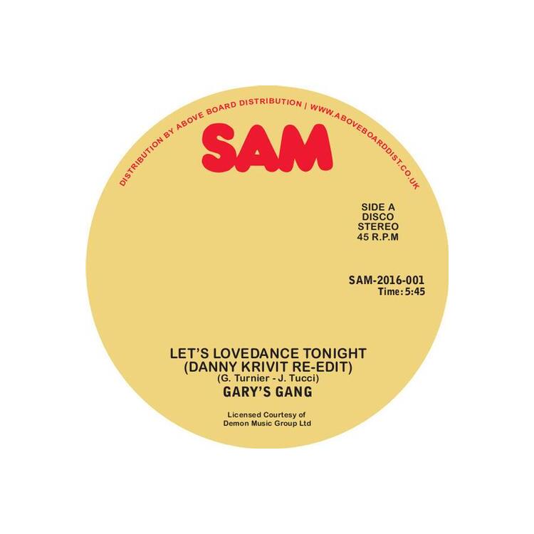 GARYS GANG - Let's Lovedance Tonight (Danny Krivit Re-edit) [12in]