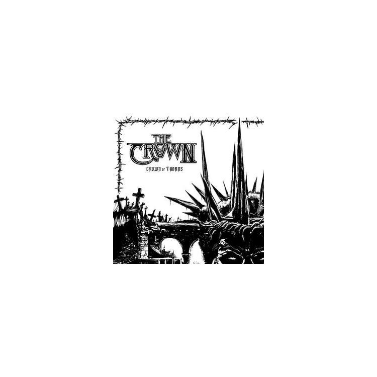 THE CROWN - Crown Of Thorns (Black/white Split Vinyl)