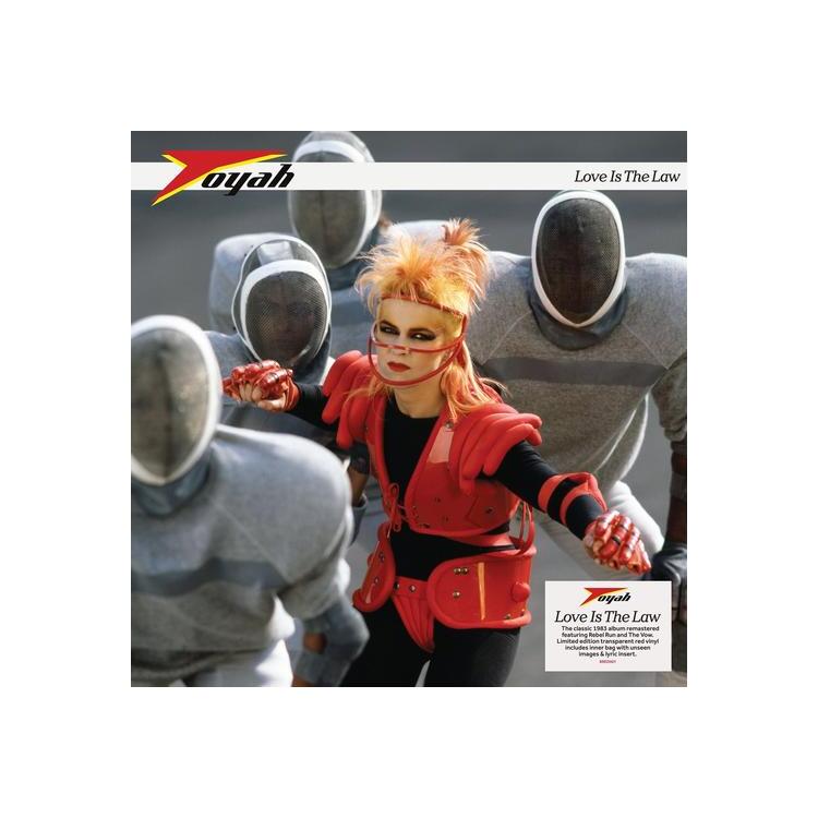 TOYAH - Love Is The Law - Remastered (Translucent Red Vinyl)