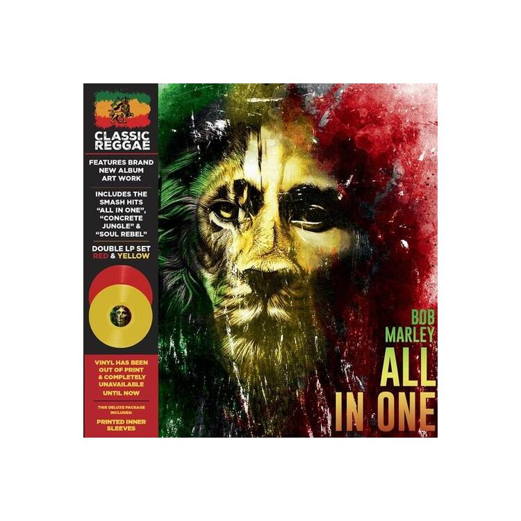 BOB MARLEY - All In One (Red/yellow Vinyl)