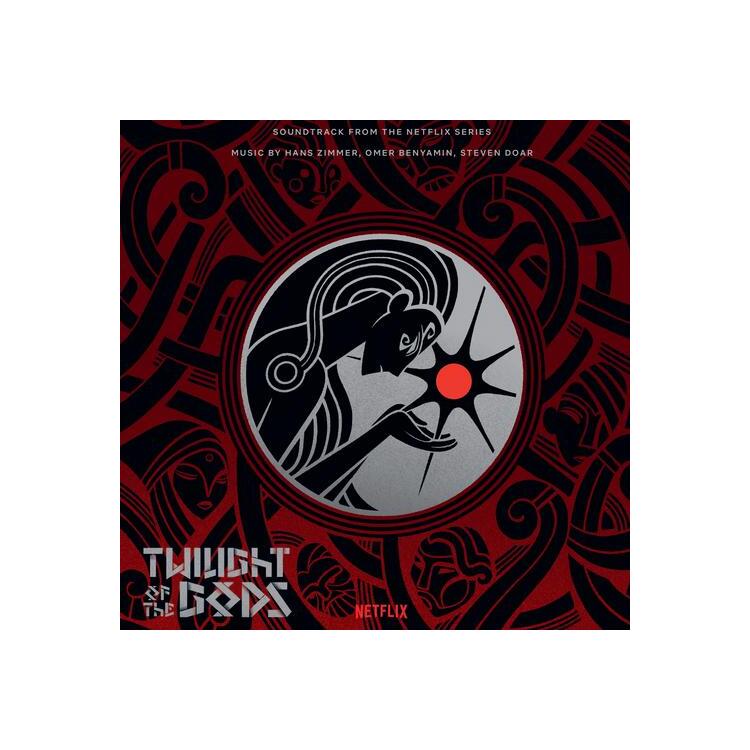 SOUNDTRACK - Twilight Of The Gods O.S.T. (Red & Black Marbled Vinyl)