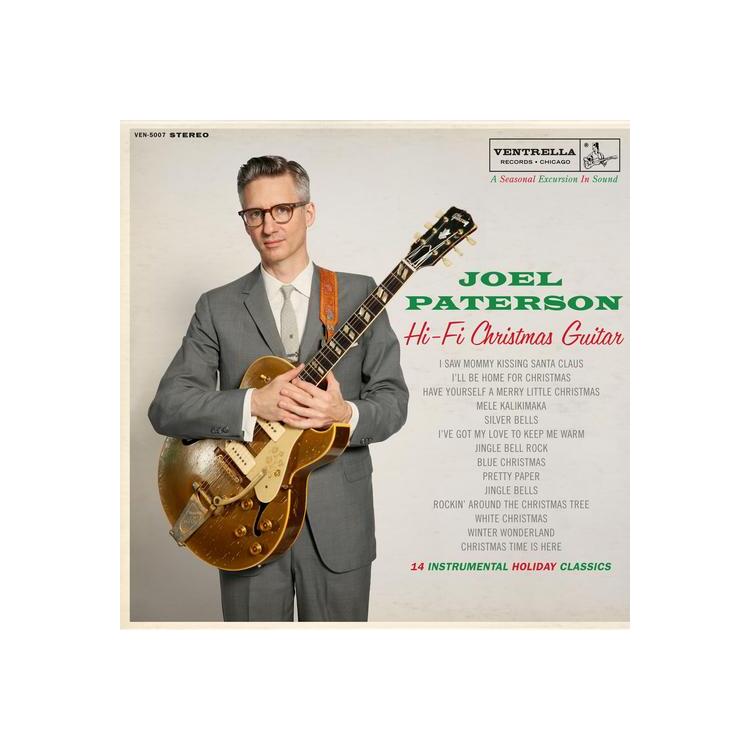 JOEL PATERSON - Hi-fi Christmas Guitar ("silver Bells" Colored Lp)