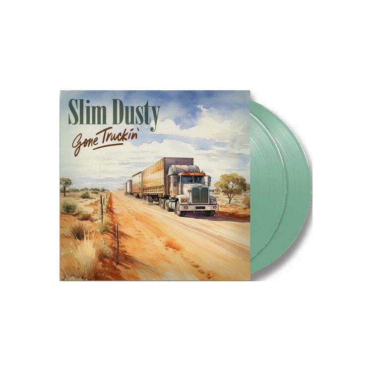 SLIM DUSTY - Gone Truckin (Eucalyptus Green 2lp)