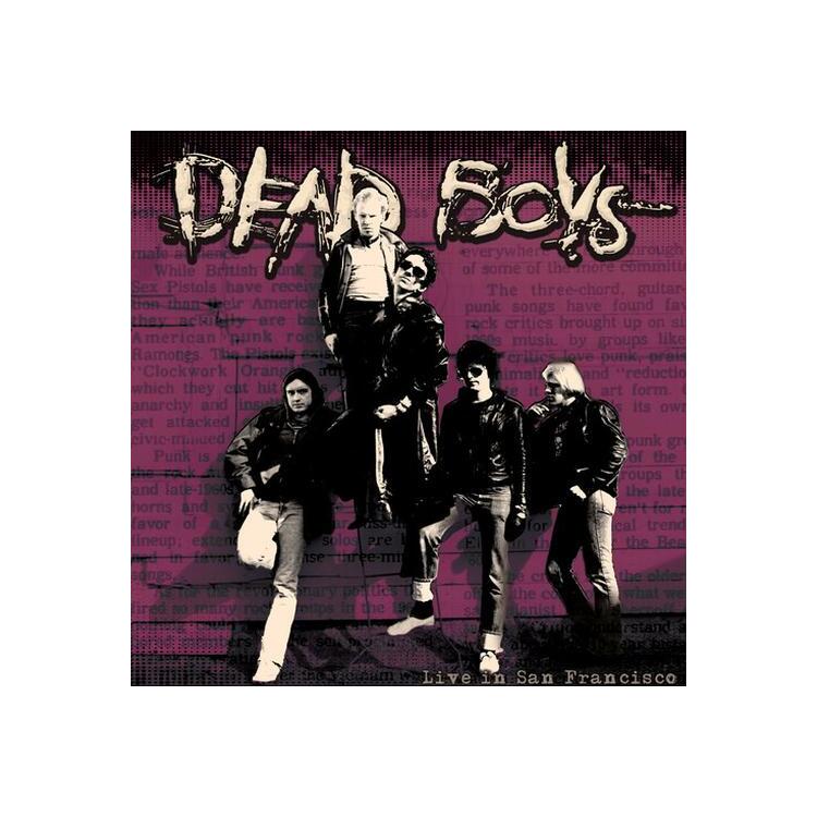 DEAD BOYS - Live In San Francisco - Purple Marble