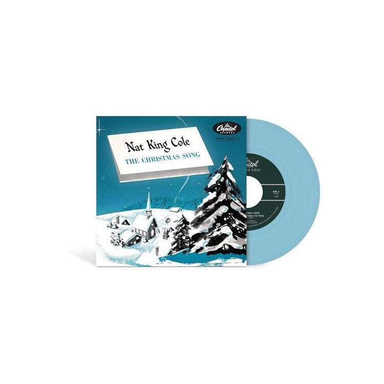 NAT KING COLE - The Christmas Song [7in] (Baby Blue Vinyl)