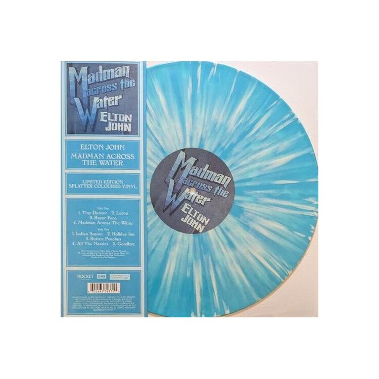 ELTON JOHN - Madman Across The Water [lp] (Colored Vinyl)