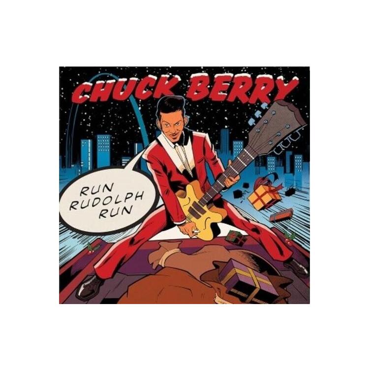 CHUCK BERRY - Run Rudolph Run [7in] (Evergreen Vinyl)