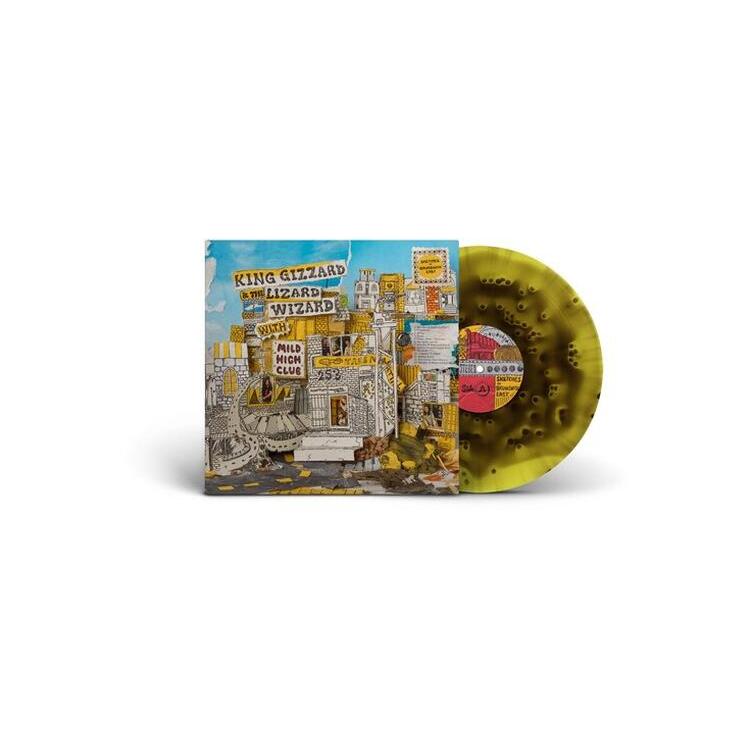 KING GIZZARD & THE LIZARD WIZARD - Sketches Of Brunswick East [lp] (Yellow & Black 'migraine' Vinyl, Limited)