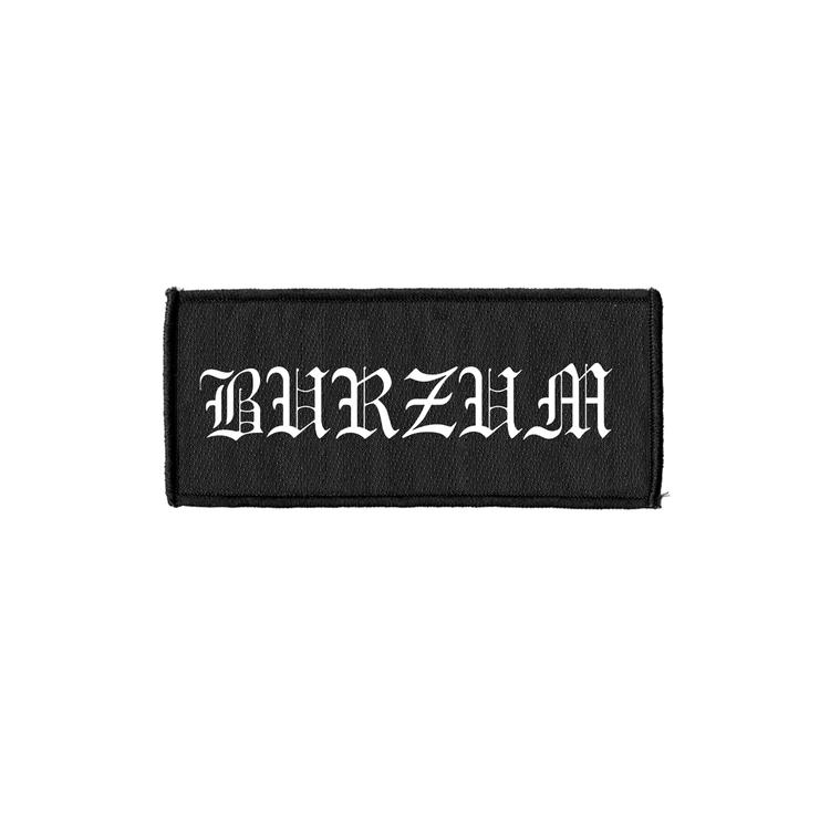 BURZUM - Logo (White)