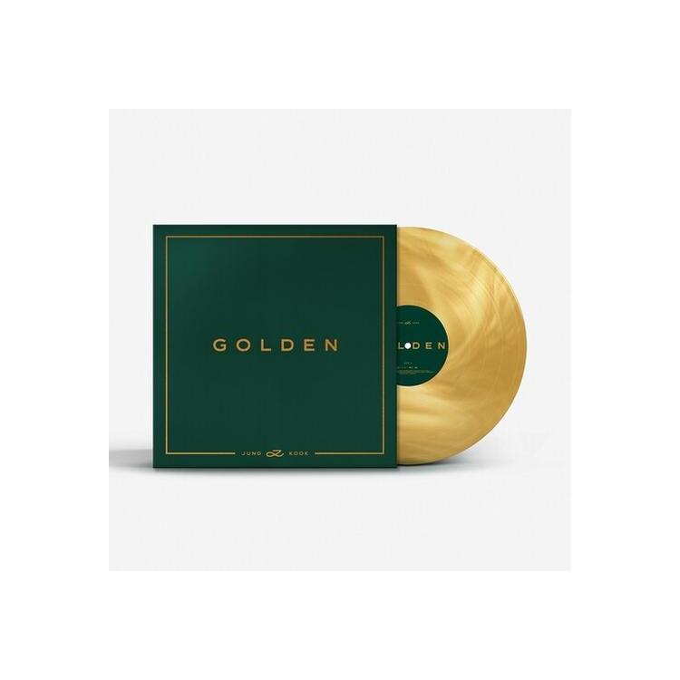 JUNG KOOK (BTS) - Golden [lp] (Golden Vinyl, Photo Book, 2 Postcards, 2 Photo Cards)