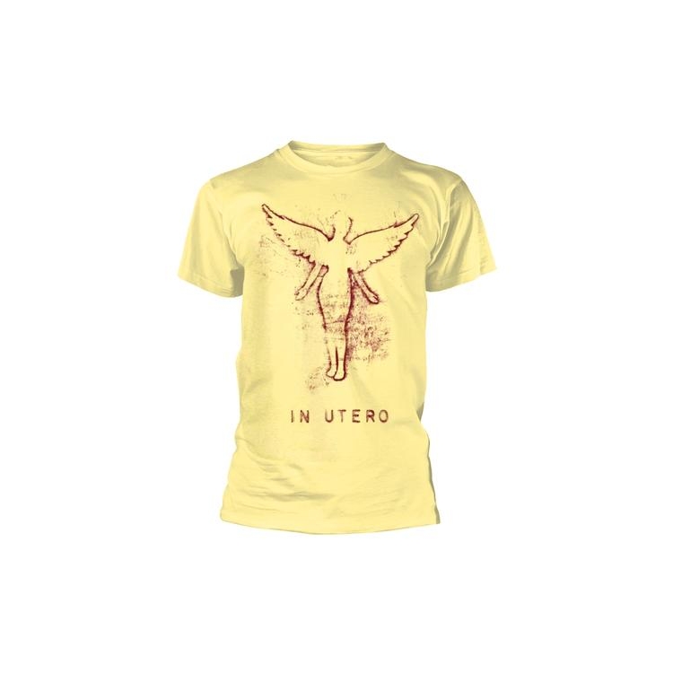 NIRVANA - In Utero F&b Men (Yellow) (Size M)